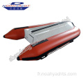 Aluminium V Rescue des côtes de coque Boat gonflable 330